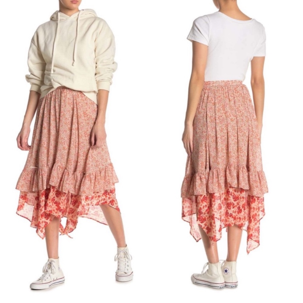 Free People Zuma Midi Skirt - Picture 5 of 11